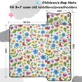 thumbnail image 5 of Pioneer Flower Floral Print Pattern Toddler Nap Mat for Teens Preschool Daycare, Teens Sleeping Mat Bag, Toddler Sleeping Bag with Pillow, 5 of 6