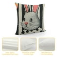 thumbnail image 4 of Qinduosi Easter Pillow Covers of , Easter Decorations for Home Easter Eggs Pillows Decorative Throw Pillow Covers for Farmhouse Spring Easter Decor Indoor Outdoor White, 4 of 5