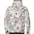 thumbnail image 6 of Bingfone Vintage Butterflies Men'S Drawstring Hoodie Long Sleeve Pocket Sweatshirts-Small, 6 of 9