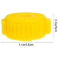 thumbnail image 2 of OULII Durable Cymbal Tools Cymbal Nut Yellow ABS 1Pcs for Beginners, 2 of 8
