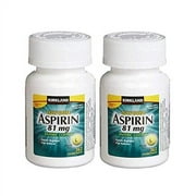 Low Dose Aspirin, 1 Bottle - 365-Count Enteric Coated Tablets 81 mg Each - 2 Pack