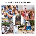 thumbnail image 6 of Naloa Jungle Dinosaur Basketball Jersey Reversible Men's Mesh Athletic Sports Shirts Training Practice S-4XLLarge, 6 of 6