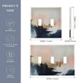 thumbnail image 2 of Yayeee Toggle Light Switch Wall Plate 3-Gang 6.37"x4.48" Decorative Outlet Cover, Abstract Landscape, 2 of 7