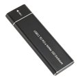 thumbnail image 1 of PCIe SSD Enclosure, USB 3.1 Type C M.2 NVMe SSD Enclosure 10Gbps  for 2260 2280 SSD Black,Silver, 1 of 7