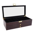 thumbnail image 6 of Knife Storage Box, 3-Tier Knife Display Case Organizer(Ebony Color) 15.7 *7.6 *4.7 in, 6 of 13