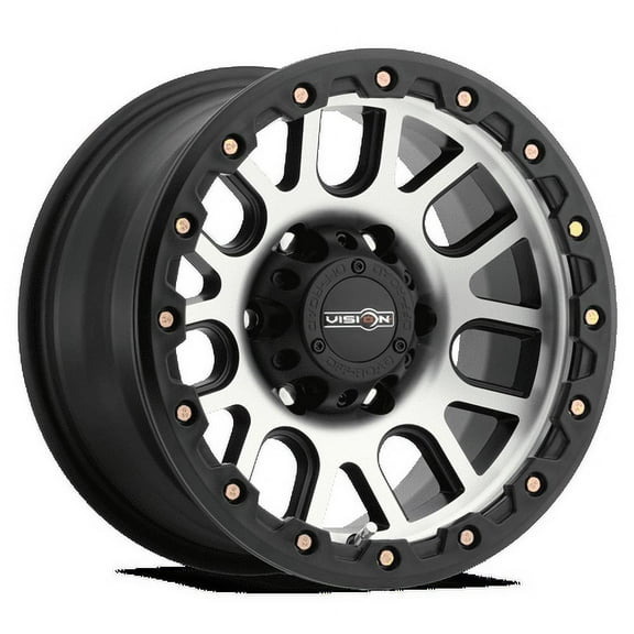 20x9 Vision Off-Road 111 Nemesis Black Machined Wheel 8x180 (10mm)