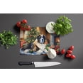 thumbnail image 3 of Saint Bernard Cozy Christmas Glass Cutting Board Large 12 in x 15 in, 3 of 5