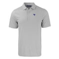 thumbnail image 2 of Men's Cutter & Buck  Gray/White Air Force Falcons Forge Eco Double Stripe Stretch Recycled Polo, 2 of 3