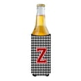 thumbnail image 2 of Carolines Treasures CJ1021-ZMUK Monogram - Houndstooth  Letter Z Ultra Beverage Insulators for slim cans  Slim Can, 2 of 3