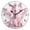 Black/Black(Hour Hand), variant on BZSMCE Decorative Wall Clock Size:25cm Pastel Winged Dragon Pattern