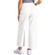 thumbnail image 3 of Jeans de pierna ancha para mujer INSPIRE CHIC con cordón, cintura elástica, pantalones de mezclilla casuales con bolsillos, blancos, talla XL, 3 of 5