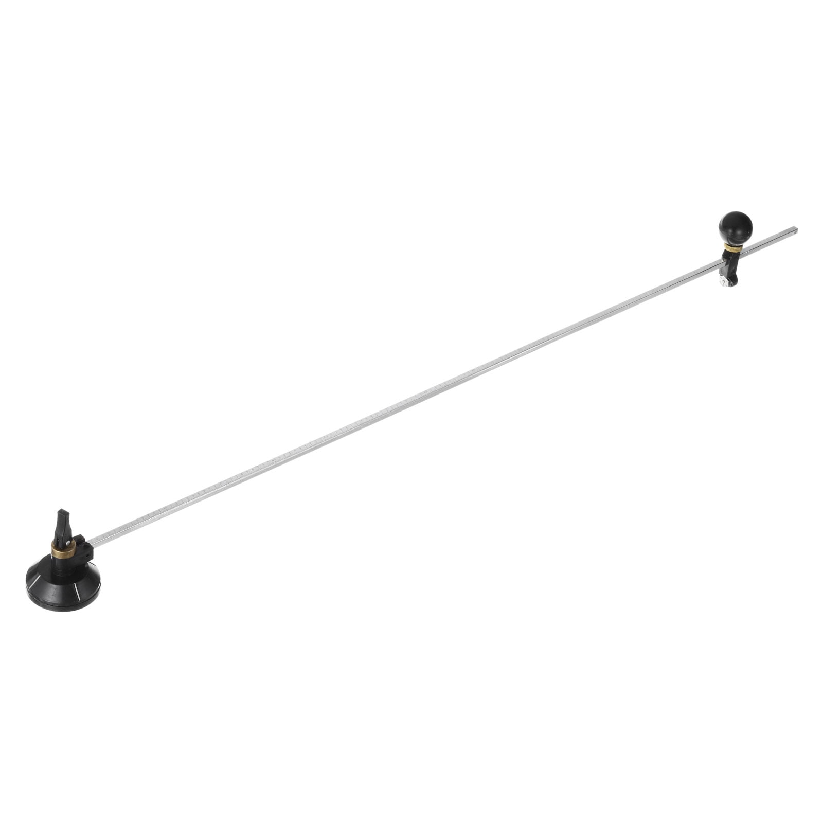 6 Wheel Circular Glass Cutter 1.4"-29.5" Cutting Radius Precise Cutting with Suction Cup for Glass