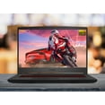 thumbnail image 4 of MSI GF65 Thin Gaming Laptop, 15.6" 144Hz FHD Display, Intel Core i7-10750H Upto 5.0GHz, 16GB RAM, 512GB NVMe SSD, NVIDIA GeForce RTX 3060, HDMI, Wi-Fi, Bluetooth, Windows 10 Pro, 4 of 7