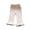 Beige, variant on Girls Leggings Ribbed Pull Flared Pants Elastic Waist Ruffle Hem Kids Casual Soft Spring Autumn Schoolwear (Coffee, 5-6 Years)