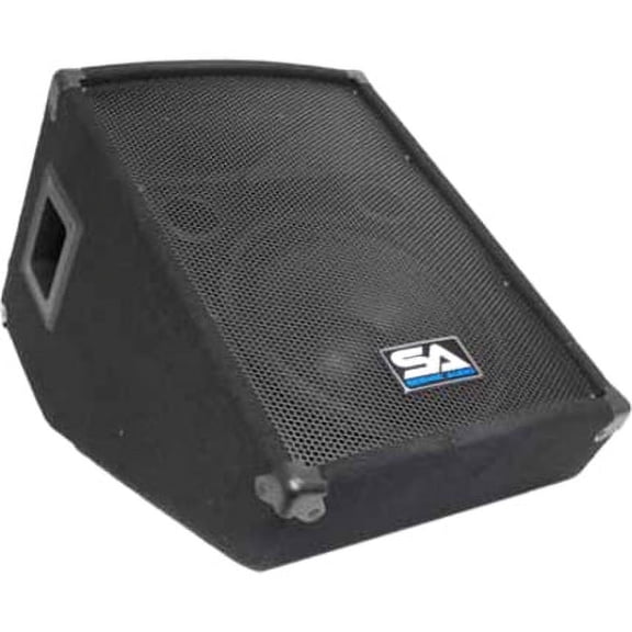 Seismic Audio SA-10MT Single 2-way Indoor Floor Standing Speaker, 150 W RMS, Black