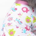 thumbnail image 6 of Eleanos Pet Dog Cute Cherry Casual Jumpsuit Homewear Cotton Outfit Puppy 4 Legged Pajamas, 6 of 6