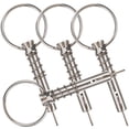 thumbnail image 1 of Shisuyan 1 Bag of Stainless Steel Quick Release Pin Boat Safety Pin Quick-install Boat Accessory, 1 of 8