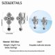 thumbnail image 5 of Arete Cruz Guardian Vintage Bañado en Plata, 5 of 6