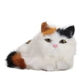 thumbnail image 2 of Simulation Plush Cat Doll, Simulation Cat Doll Colorful Opening Eyes Lovely Expression Artificial Hair Soft Touching  For Desk Decoration For Kids, 2 of 8