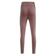 thumbnail image 5 of Lilgiuy Women's Butt Lifting Leggings Casual Solid Color Stretchy High Waisted Full Length Breathable Yoga Pants Workout Booty Tights for A Variety of Body Types Pink(S-2Xl), 5 of 5