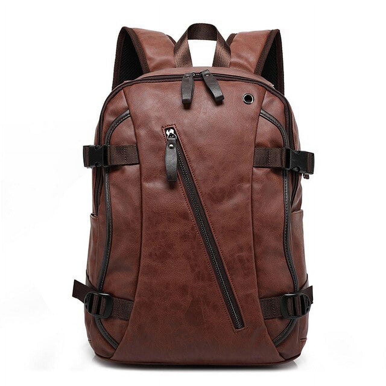 ? Tory Burch Thea Leather Backpack – Cognac Brown YouTube main image 3