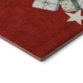 thumbnail image 3 of Addison Rugs Mayfield Premium Machine Washable Transitional Holiday Red Rectangle Rug, 3' x 5', 3 of 7