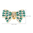 thumbnail image 3 of 1 Pair Rhinestone Bow Shoe Clips Removable Elegant Crystal Shoes Charms Buckles For Women Wedding Party Shoe Brooch Embellishments Accessories Decorat, 3 of 3