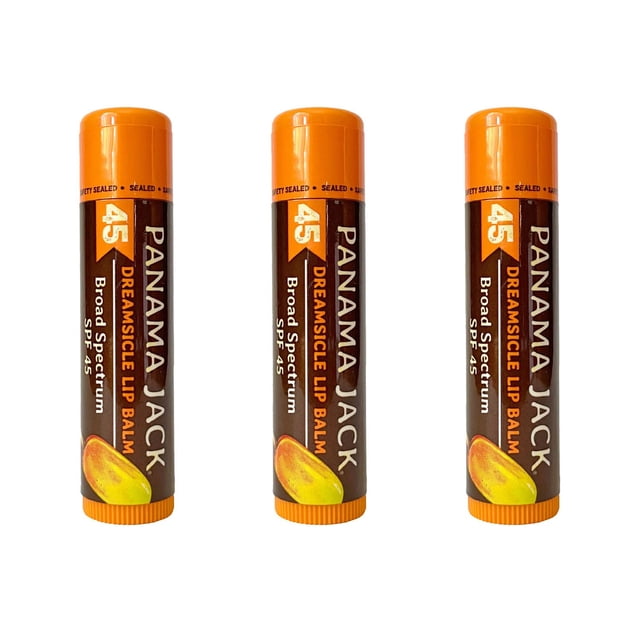 Protector labial Panama Jack SPF 45 Broad Spectrum x3
