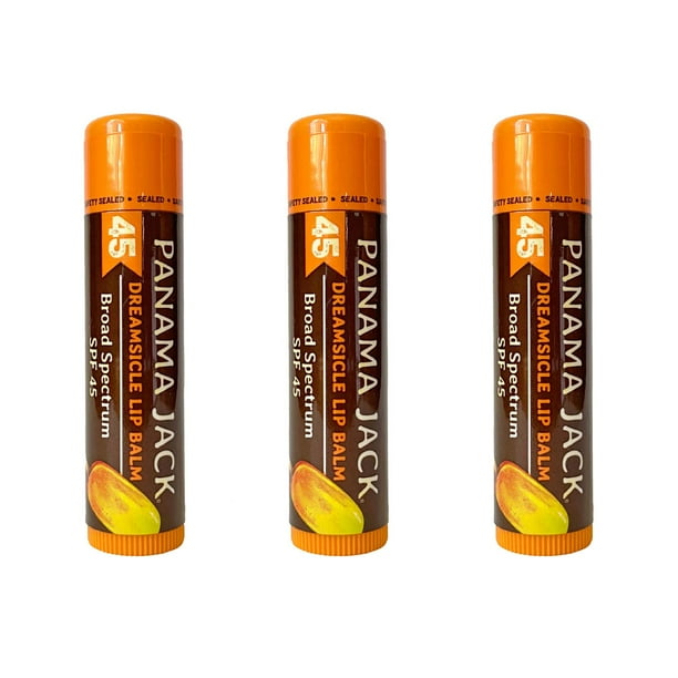 Protector labial Panama Jack SPF 45 Broad Spectrum x3