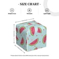 thumbnail image 4 of Sikiie Watermelon Leather Tissue Box Cover Square, tissue box holder, Tissue Box with Bottom Belt-5.2”x5.2”x5.2”, 4 of 7