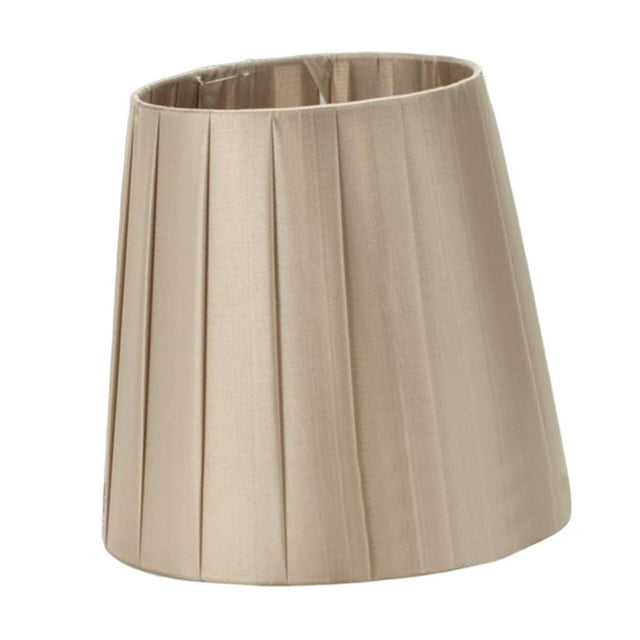 Pantalla de tela para lámpara de mesa, cubierta de luz, pantalla plisada para comedor Colgante