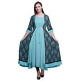 thumbnail image 1 of Bimba Indian Women KurtisÂ&nbsp;Party Wear Anarkali Kurta Printed Flared Ethnic Kurti, 1 of 6
