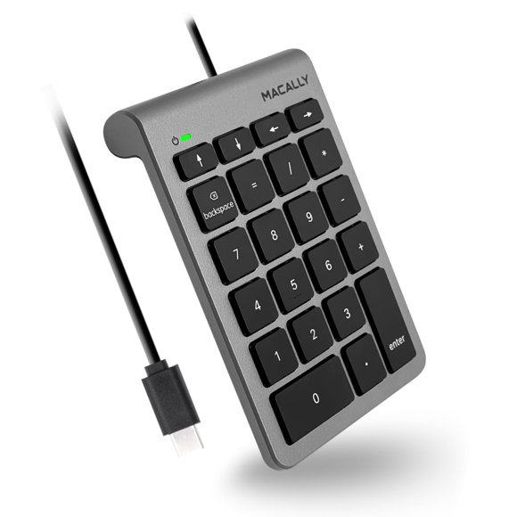 Teclado numérico Macally UCNUMKEY22 USB tipo C para Mac