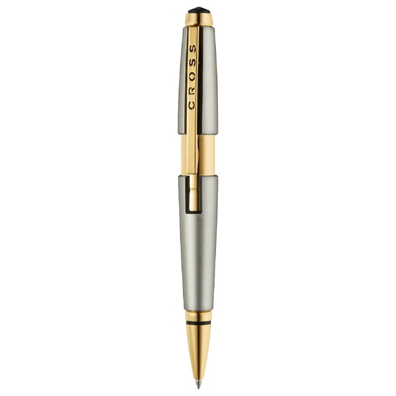 Cross Edge™ Sonic Titanium Lacquer with Gold PVD Appointments Rollerball Pen