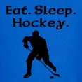 thumbnail image 3 of CafePress - Eat Sleep Hockey T Shirt - Dark T-Shirt Kids XS-XL, 3 of 4