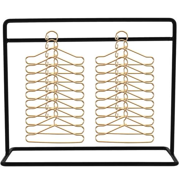 hongheyi 1 Set Doll Dress Rack Doll Clothes Hanger Doll Garment Hanger Doll Clothes Rack