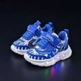 thumbnail image 2 of MEZZALL Girls Sneakers Sports Shoes For Toddler Light Up Walking Shoes Non- Comfortable Breathable Casual Outdoor Play Shoes 1-6 Footwear Cute / 12-18Months, 2 of 5