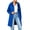 Blue women's zip hoodie jacket a1, variant on Women's Zip Hooded Long Sleeve Casual Coat Warm Basic Cover Up Solid Fall Winter Jacket Blazer Cardigan, Purple S
