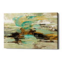 Epic Graffiti  "Hidden Lagoon" by Silvia Vassileva, Giclee Canvas Wall Art, 12"x18" 12" x 18"