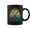 Black, variant on Retro Hockey Egg Happy Easter Day Coffee Mugs