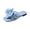 Blue, variant on Sandals for Women 3D Flower Dressy Square Open Toe Floral Flat Sandals 2026 Summer Beach Vacation Slides Gold 9 Wide