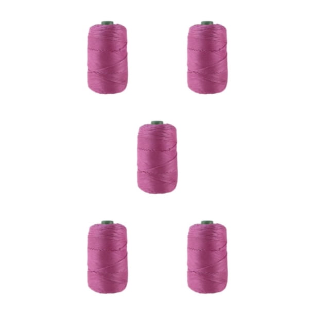 Toystoory Cuerda De Hielo Inodora Para Manualidades Elástica Y Delgada Para Sombreros Y Cojines Para Hacer Hilos De Ganchillo 09 Rosa Type2 NO2