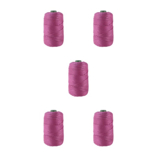 Advancent Hilo De Ganchillo Hipoalergénico Transpirable No Tóxico Y Agradable Para La Piel Para Hacer Sombreros Y Bolsos 09 Rosa Type2 NO2