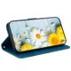 thumbnail image 5 of Funda para Google Pixel 8A con tarjetero y soporte magnético con diseño de lirio en relieve, 5 of 5