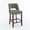 Green, variant on Vknow Furniture Bar Stools Set of 2, 26" Upholstered Counter Height Bar Stools, Modern Counter Stools with Wood Legs for Kitchen Island Dining Room Bar,Green