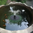 thumbnail image 5 of HEALEEP Leaf Shaped Floating Fountain Solar Water Pump Automatic Operation Sunlight for Garden 2pcs, 5 of 5