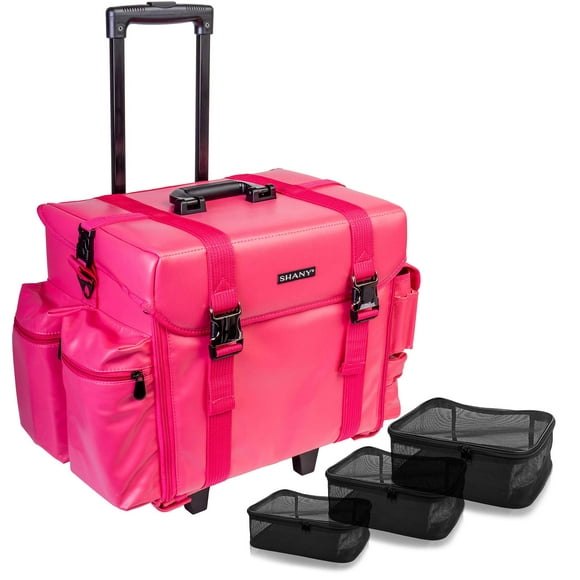Estuche de cosméticos SHANY Soft Rolling Trolley 51x42x30 cm