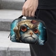thumbnail image 2 of Animal Hard Drive Case - Waterproof Oxford Fabric Digital Bag for Cable Cord Organizer, Cable Box Organizer Small - 5.9x9.44x3.14 in, 2 of 6