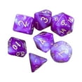 thumbnail image 3 of lionlar 7Pcs D12 Tarot Dice Set Board Game Dice Tools for Role Playing Game Bar 5Cpurple R, 3 of 6