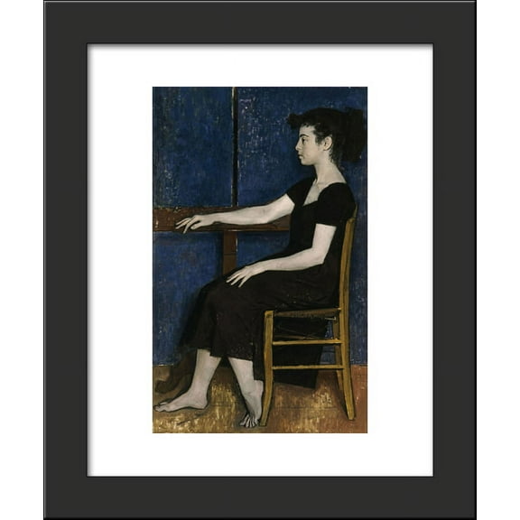 Figure 20x24 Framed Art Print by Moralis, Yiannis